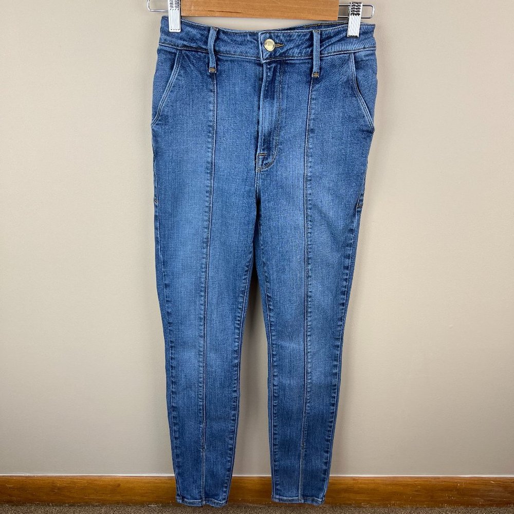 GOOD AMERICAN front seam jeans